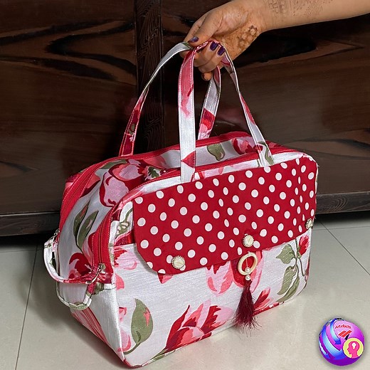 539K views · 3.6K reactions | How to make a travel bag with old fabric #bag #handmade #diy #sewing #travel #handbags | Artefact | Facebook