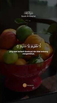 Surah Al-Waqi'ah Verses 27–40