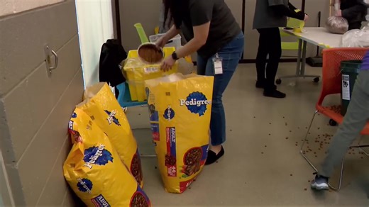 Animal Foundation hosts emergency pet food pantry amid rising food insecurity