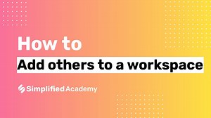 How to add others to a workspace
