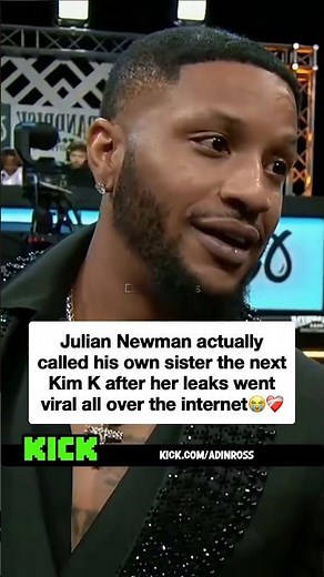 Julian Newman Compares His Sister to Kim K After Leaks