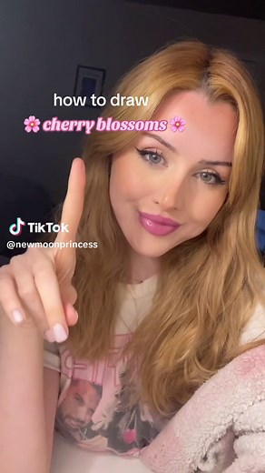 How to Draw Cherry Blossoms Tutorial | Step-by-Step Guide