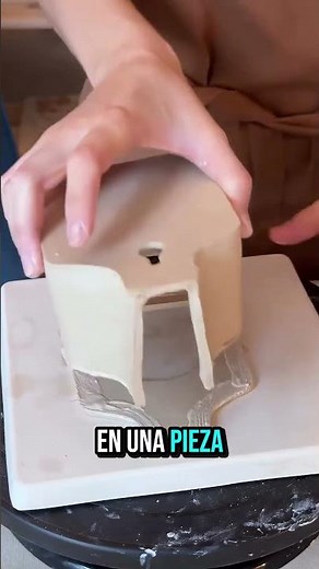 Crear piezas de cerámica con plantillas 🏠