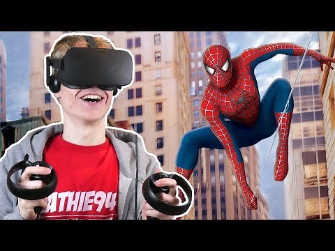 SPIDER-MAN SIMULATOR IN VIRTUAL REALITY! | Spider-Man: Homecoming VR (Oculus Touch Gameplay)