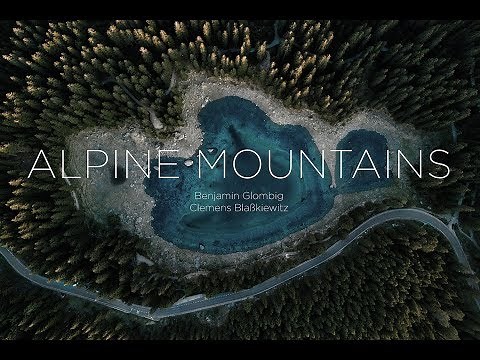 Alpine Mountains | Alps in 4K | Cinematic Drone Footage
