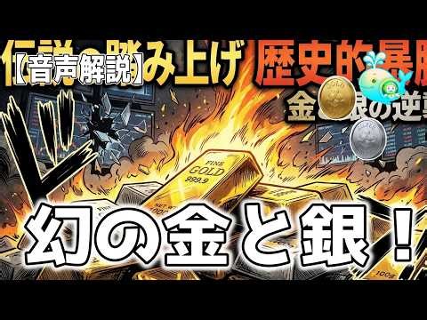 最新【銀（シルバー）】【金（ゴールド）】😱 あなたの金・銀は「幻」かもしれない…レバレッジ7.1倍、カバー率わずか14%の異常すぎる闇！