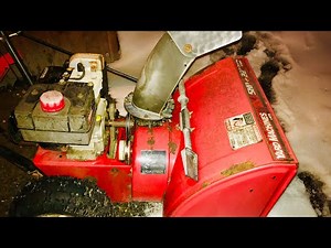 Replacing auger belt / 5 HP MTD Snow Blower Model 31B-611D352
