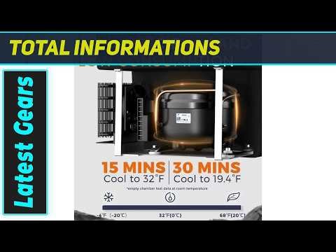 Amazing 12V Portable Freezer: Wireless Power & -4 F Cooling!