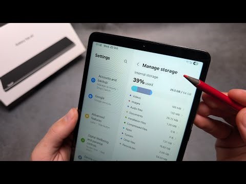How to Manage Storage on Samsung Galaxy Tab A11 / A11+ , Clean up & Free Up Storage