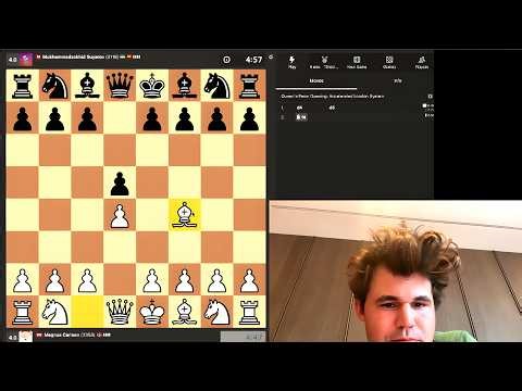 Magnus Carlsen shows us how to play The Accelerated London System ♟️
