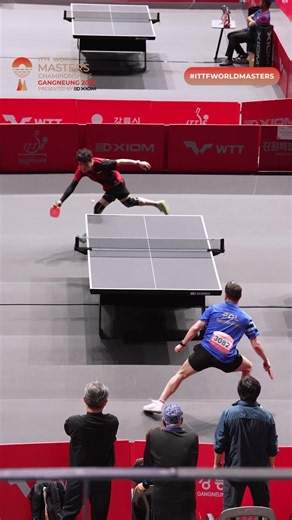 Lee Sang Jun (KOR) vs Aleksander Cichocki (POL) at #ITTFWorldMasters