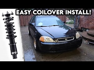 How to Install Coilovers on a 92-00 Civic