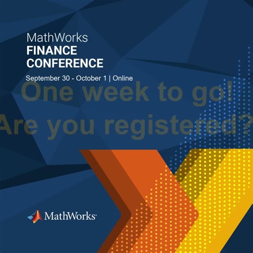 #mathworksfinconf | MATLAB for Quantitative Finance