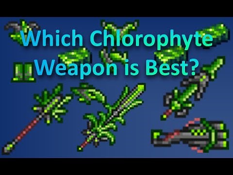 Which Chlorophyte Weapon is the Best? | Terraria | Plantera