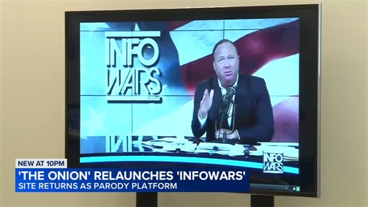 The Onion launches new bid to take over Alex Jones' Infowars