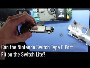 Can you use a nintendo switch type C port on a Switch Lite?