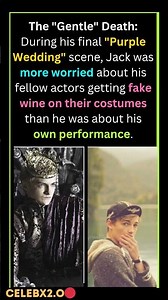 Why Jack Gleeson was APOLOGIZING during his death scene! #shorts #usa