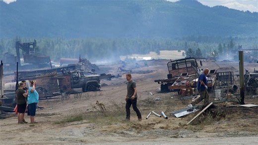 Officials: Clover Fire ignited by ash disposal