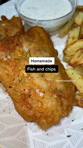 Homemade Fish and Chips Recipe with Crispy Batter