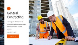 Construction management - HTML Template by Nicepage