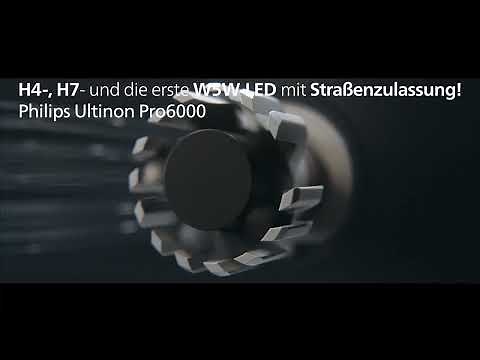 PHILIPS ULTINON PRO6000 LED - H4-, H7- und die erste W5W-LED mit Straßenzulassung!