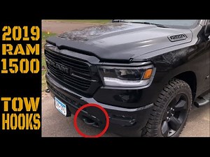 Ram 1500 Tow Hook Install (2019+)