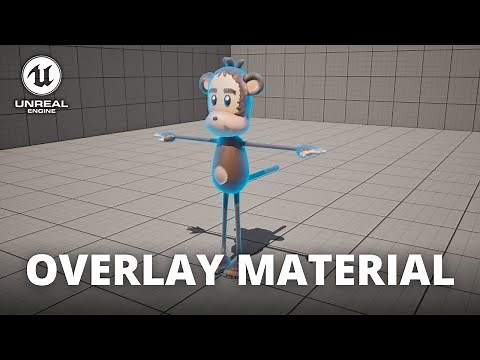 How to Create an Overlay Material in Unreal Engine 5 - Simple Outline