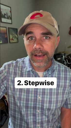 4 types of melodic shapes. #Songwriting #Melodies