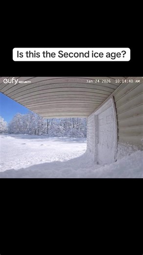 Entire blocks buried. This isn’t a movie set. This is winter right now. 🧊⚠️ #IceStorm #ExtremeCold #WeatherTok #WinterStorm #Wisconsin