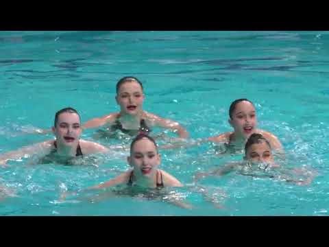 2025 Artistic Swimming Acrobatic Routine Junior 8.