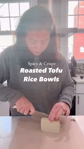 Sweet and spicy crispy roasted tofu that even beginners will love