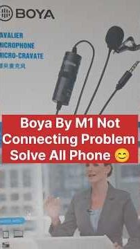 Open camera mic setting | Open camera setting | Boya by m1 mic