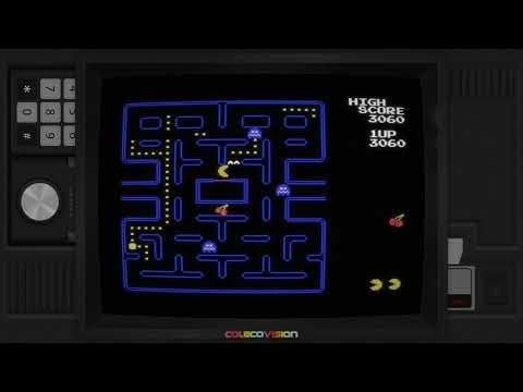Pac-Man on ColecoVision (Pac-Man Collection by OpCode Games - 2008)