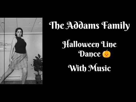 Halloween Line Dance: The Addams Family | With Music