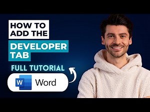 How to Add the Developer Tab in Microsoft Word [2026 Guide]
