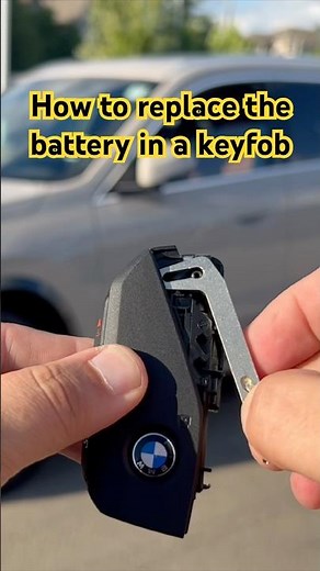How to Change a Dead BMW Key Fob Battery In 30 Seconds