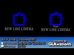 New Line Cinema Logo 1987 [Opening/Closing Logo] 4:3 Ratio (Created by GLAMations)