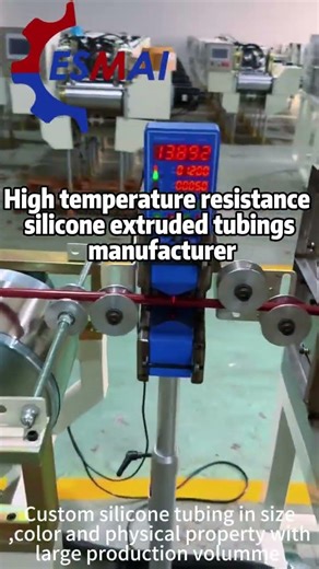 High temperature resistance silicone extruded tubings manufacturer