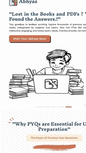 The Abhyas - YOUR PERSONAL AI TUTOR | 24*7 on Instagram: "✨ UPSC 2026 begins today — not in the exam hall, but in your preparation strategy! With The Abhyas, India's 1st AI-powered bilingual platform, you're not just studying — you're building a smarter, personalized path to success. 💡📈 💥 Daily MCQs, Smart PYQ practice and Assessment, and focused learning — all in one place. 🚀 Don’t wait. The serious ones have already started. Are you in? 📲 Tap the link in bio or scan to start your Abhyas t