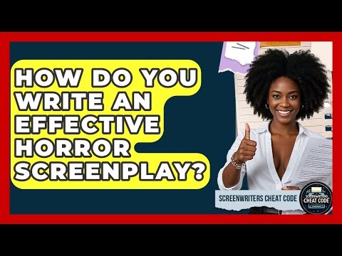 How Do You Write an Effective Horror Screenplay? | Screenwriter's Cheat Code