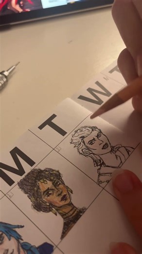 Drawing 35 arcane characters #art #artcommunity #arcanefanart