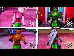 All What If I BECOME EVERYONE? | FNAF Security Breach Jumpscares