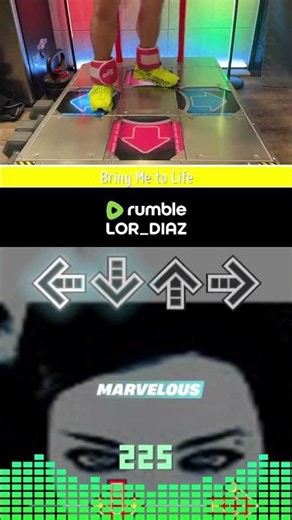 Bring Me to Life by Evanescence | #ddr #dancedancerevolution #stepmania #itgmania #shorts