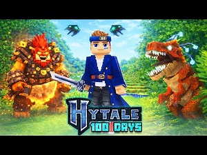 I Survived 100 Days in Hytale… Minecraft 2.0
