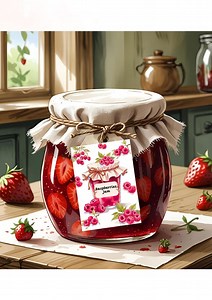 Printable Jam Jar Label Bundle – Rustic Fruit Flavors (PDF) - Etsy