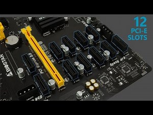 Biostar Announces TB250-BTC PRO Mining Motherboard with 12 PCIe Slots