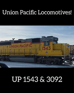 UP engines! #unionpacific #locomotive #train #railfanning