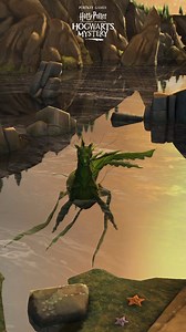 A beautiful and mysterious Kelpie! Will you be able to gain its trust and tame it? | Harry Potter: Hogwarts Mystery