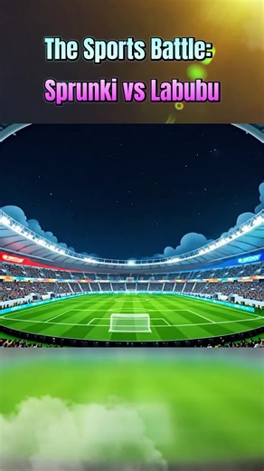 The Sports Battle Sprunki vs Labubu #sprunki #trending #animation #kids #labubu