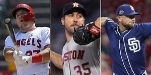 Baseball Digest honors Trout, Verlander, Yates